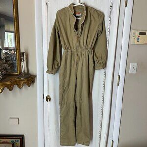 Vintage Khaki Pantsuit